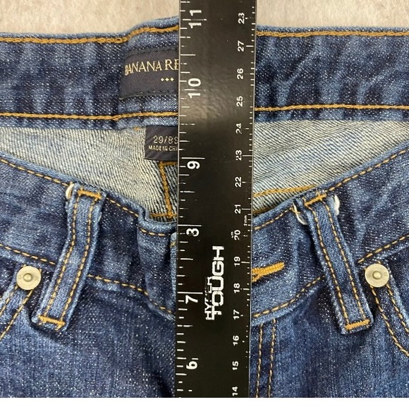 Banana Republic boot cut jeans size 8 short - Picture 6 of 6